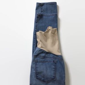 Loft Maternity Jeans Straight Size 00M Blue Light Wash